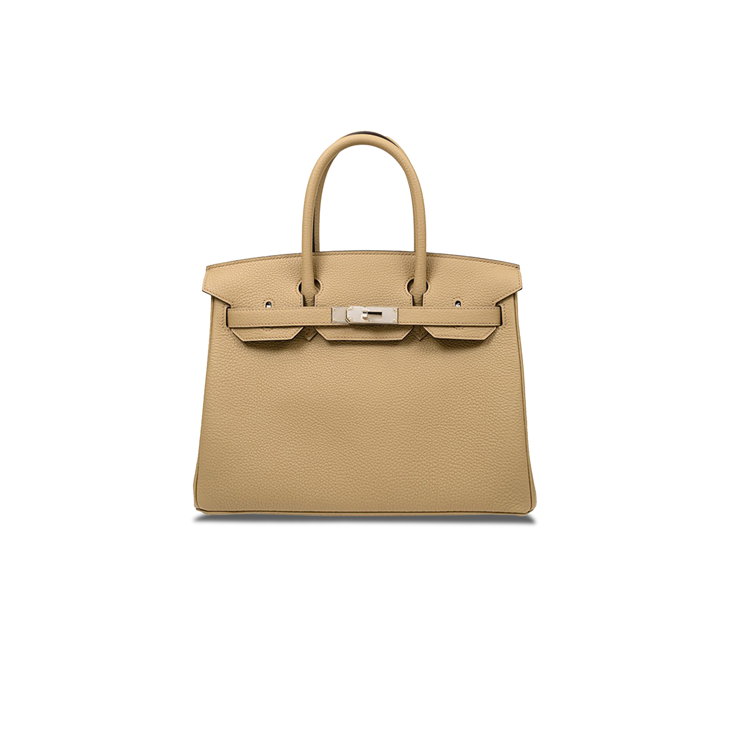 H**mes master birkin 25 trench coat grey tote bk308qtgss (25*20*13cm)